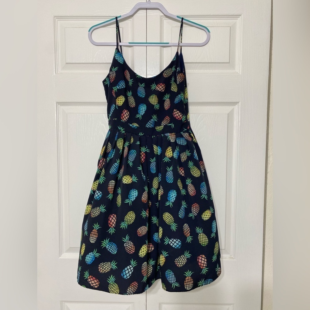 - Anthropologie Hutch Pineapple Print dress size 2